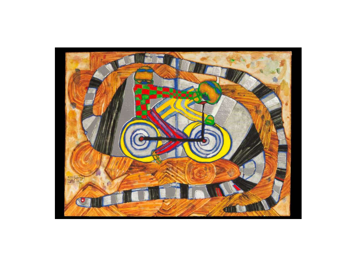 Hundertwasser Art Card (956) Sea Krait