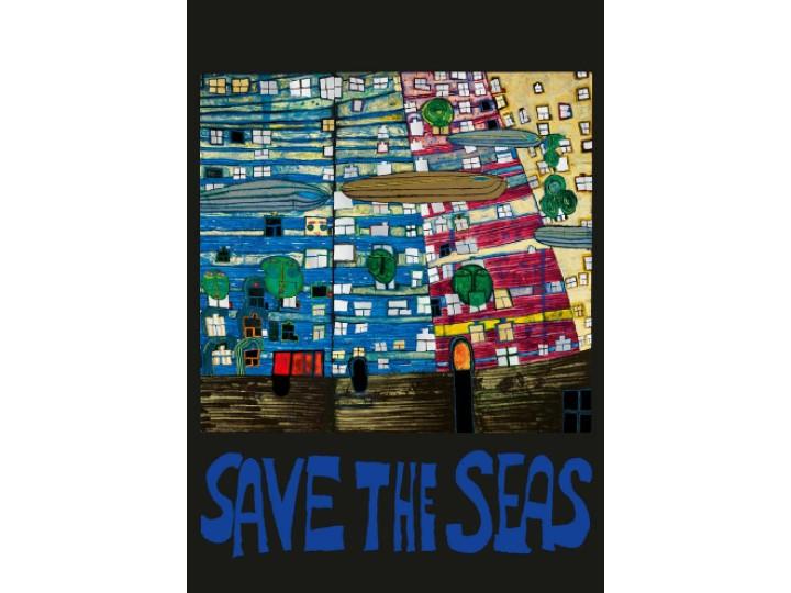 Hundertwasser Art Card (777D) Save The Seas