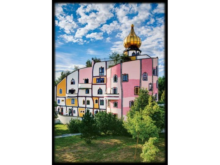 Hundertwasser Architecture Card Blumau 005