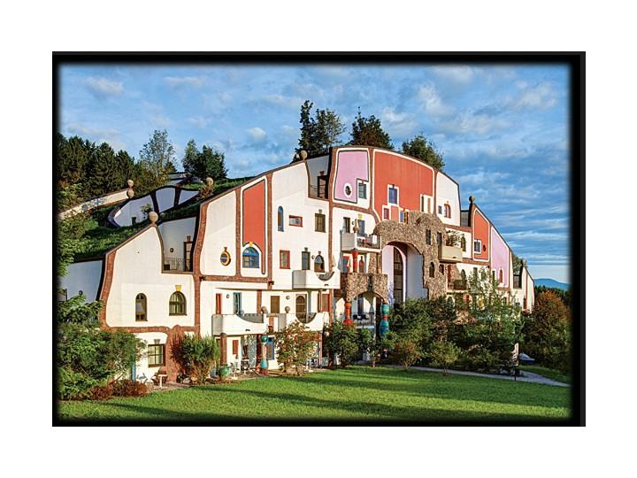 Hundertwasser Architecture Card Blumau 010