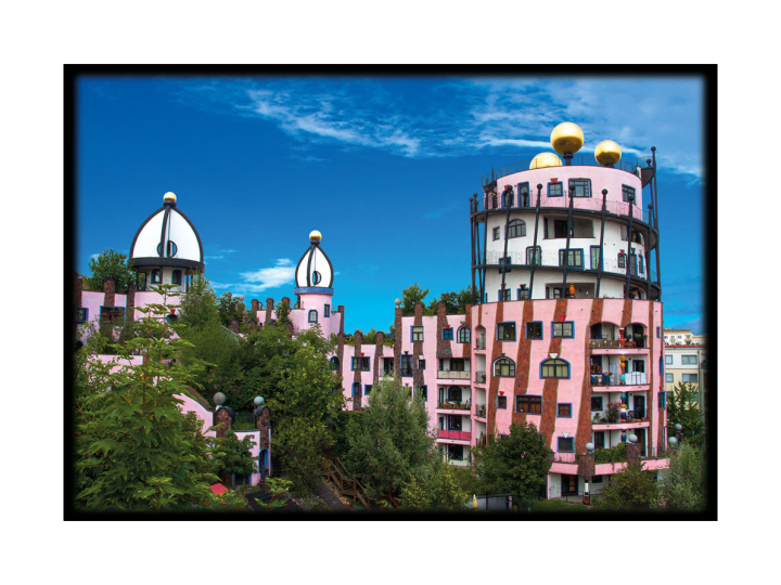 The Green Citadel of Magdeburg - 021 - Hundertwasser Architecture Card