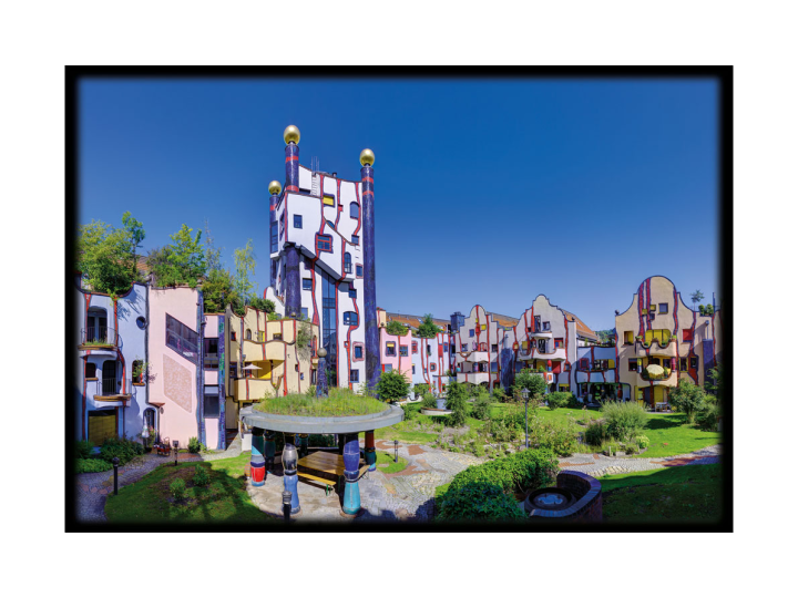 Rain Tower Plochingen - 022 - Hundertwasser Architecture Card