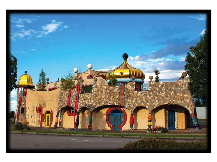 Hundertwasser Architecture Card Market Hall 026