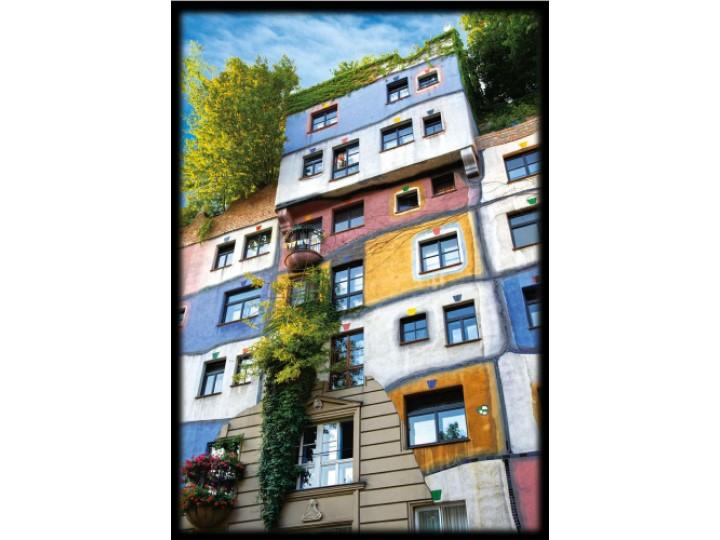 Hundertwasser Architecture Card Hundertwasser House Vienna 037