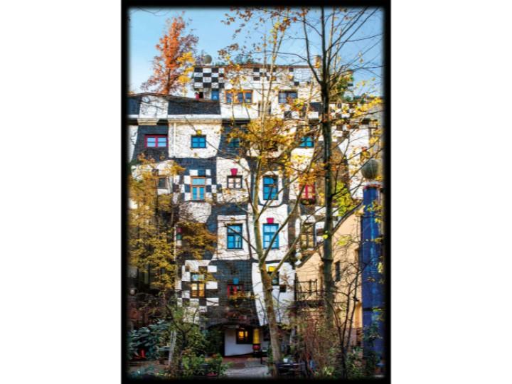 Hundertwasser Architecture Card Kunsthauswien 039