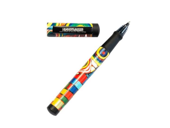 Hundertwasser Ink Liner Pen Flowers