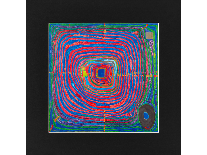 The Big Way (224) - Hundertwasser Print 40cm x 30cm