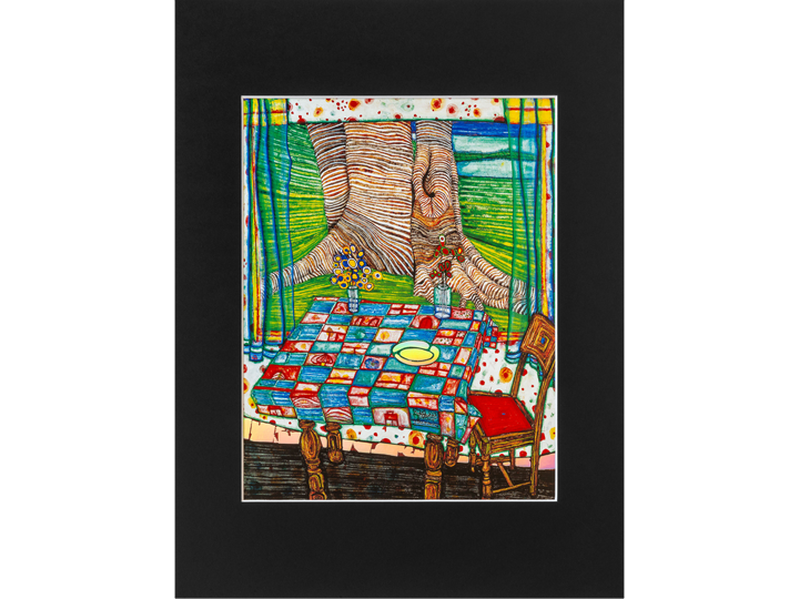 Island of Lost Desires (755) - Hundertwasser Print 30cm x 40cm