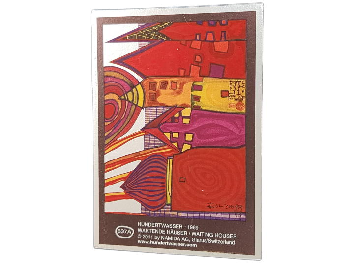 Art Magnet Waiting Houses (637a)