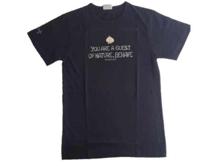 You are a Guest of Nature, Behave! Black - Unisex