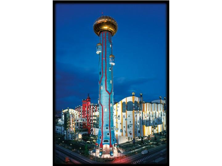 Hundertwasser Architecture Card Maishima 007