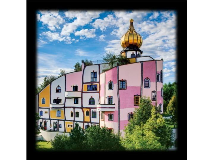 Hundertwasser Art Photo Thermal Village AD-002