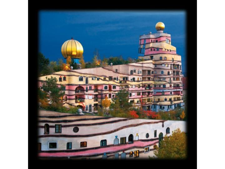 Hundertwasser Art Photo Forest Spiral AD-005