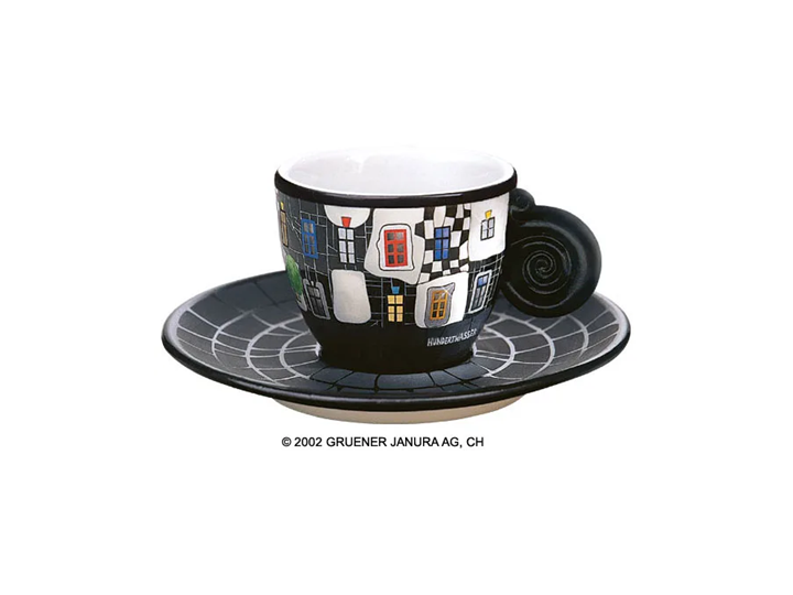 Espresso Cup Hundertwasser Art House Vienna