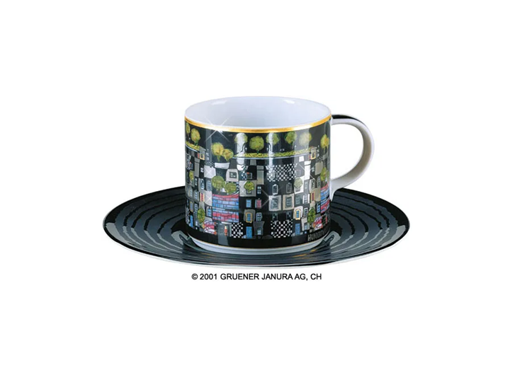 Artist's Cup Hundertwasser Art House Vienna (913I)