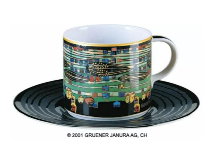 Artist's Cup Hundertwasser "Song of the Whales" (777E)