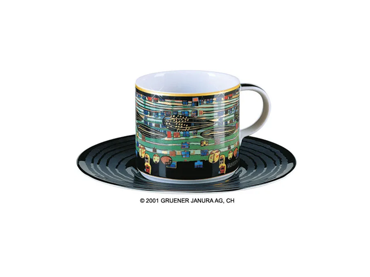 Artist's Cup Hundertwasser "Song of the Whales" (777E)