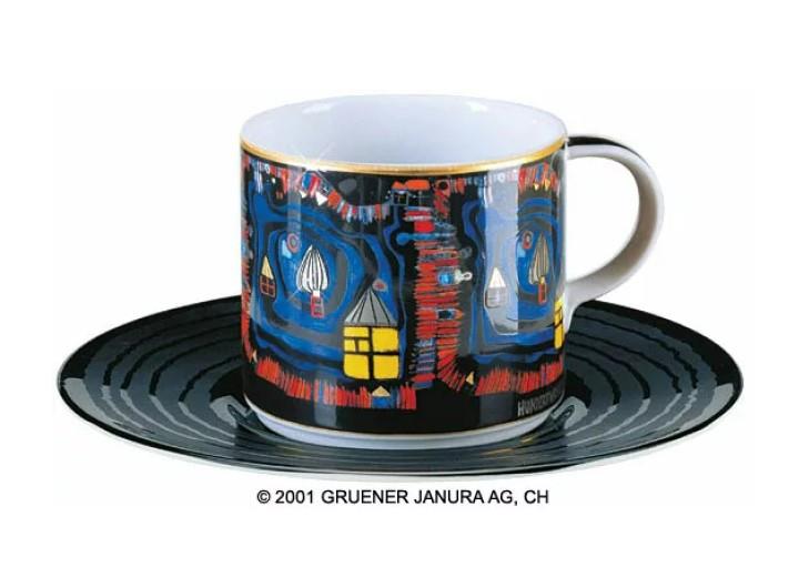 Artist's Cup Hundertwasser "End of Waters" (808D)