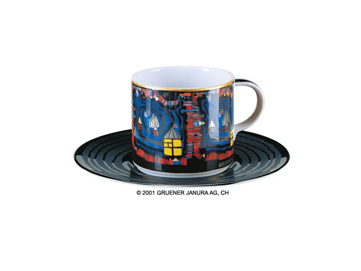 Artist's Cup Hundertwasser "End of Waters" (808D)
