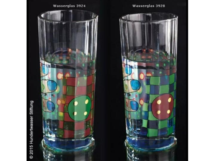 Hundertwasser Rainy Day Glass Set  A