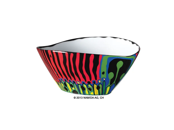 "The Magical Garden" Bowl Red