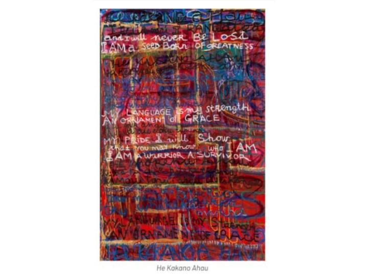 Print Emily Karaka- He Kakano Ahau