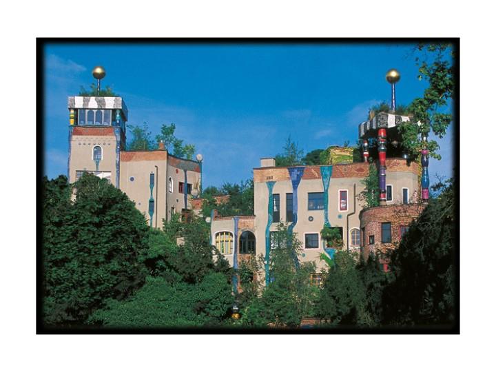 Hundertwasser Architecture Card Bad Soden 015