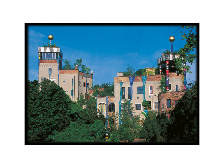 Bad Soden - 015 - Hundertwasser Architecture Card