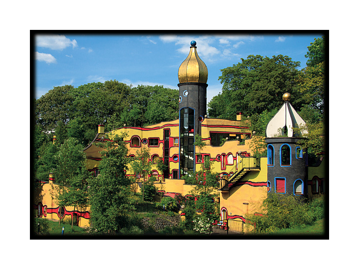 Ronald McDonald House - 016 - Hundertwasser Architecture Card