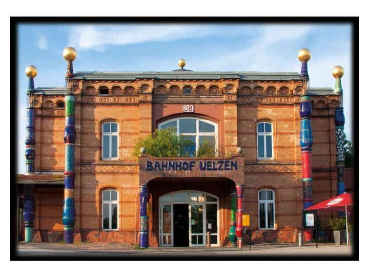 Hundertwasser Architecture Card Uelzen Station 017