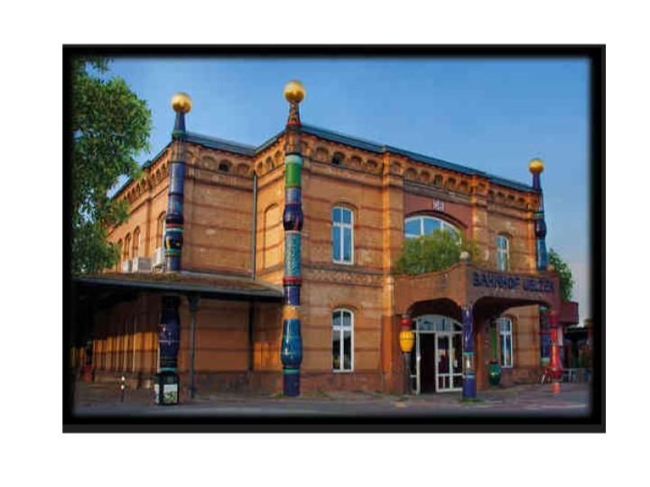 Hundertwasser Architecture Card Uelzen Station 018