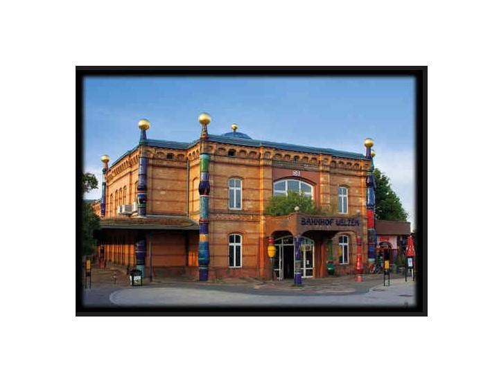 Hundertwasser Architecture Card Uelzen Station 019