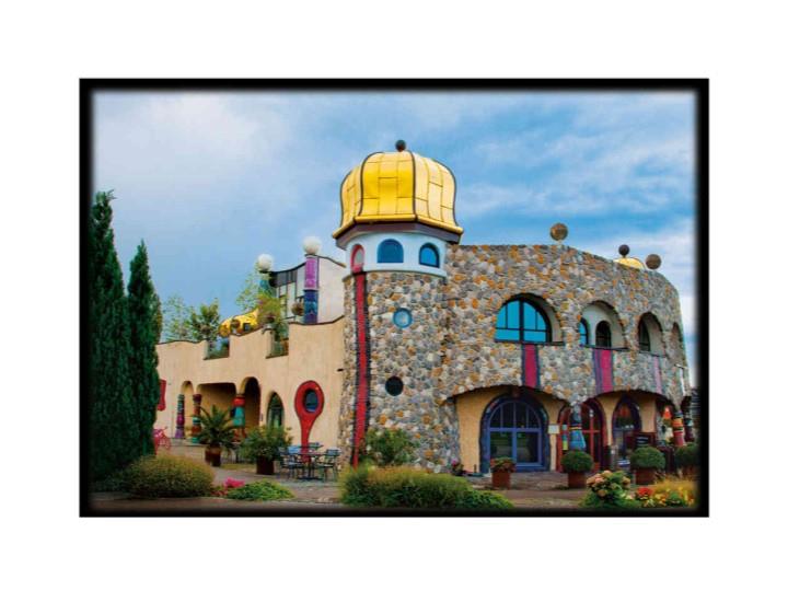 Hundertwasser Architecture Card Market Hall 027