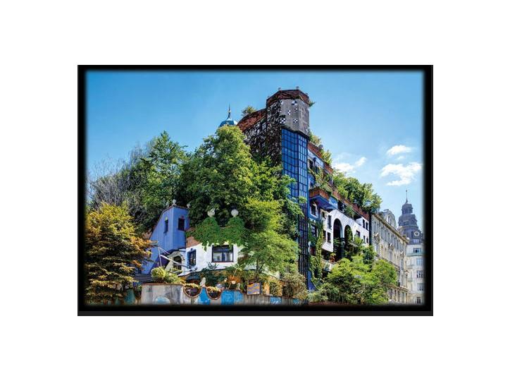 Hundertwasser House Vienna - 038 - Hundertwasser Architecture Card