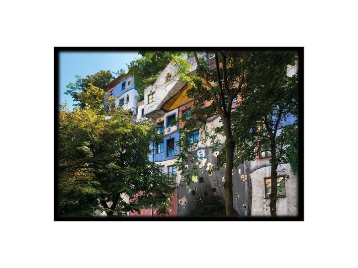 Hundertwasser House Vienna - 041 - Hundertwasser Architecture Card
