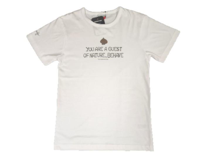 You are a Guest of Nature, Behave! White - Unisex