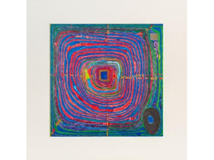 RETIRED - Hundertwasser Mini Print The Big Way (224)