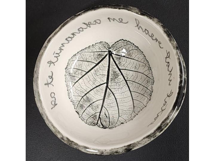 Whakatauki Bowl Small A - Borrowed Earth