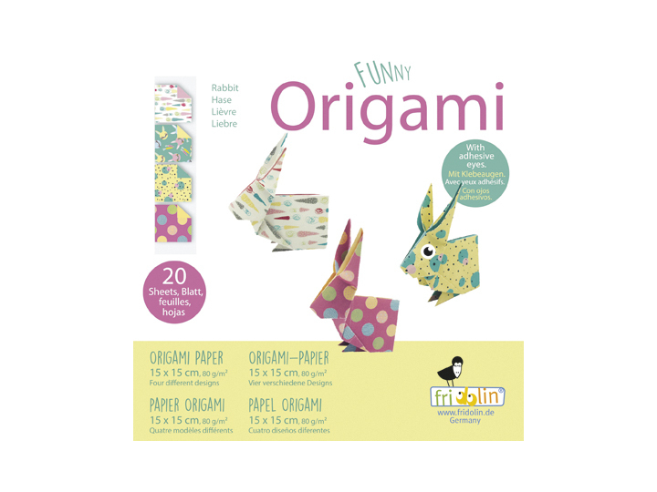 Origami Funny Rabbits