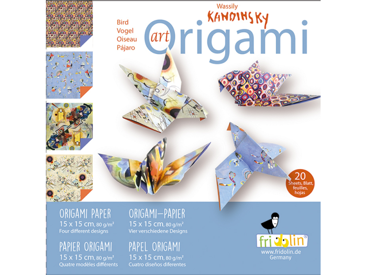 Origami Art Wassily Kandinsky (Birds)