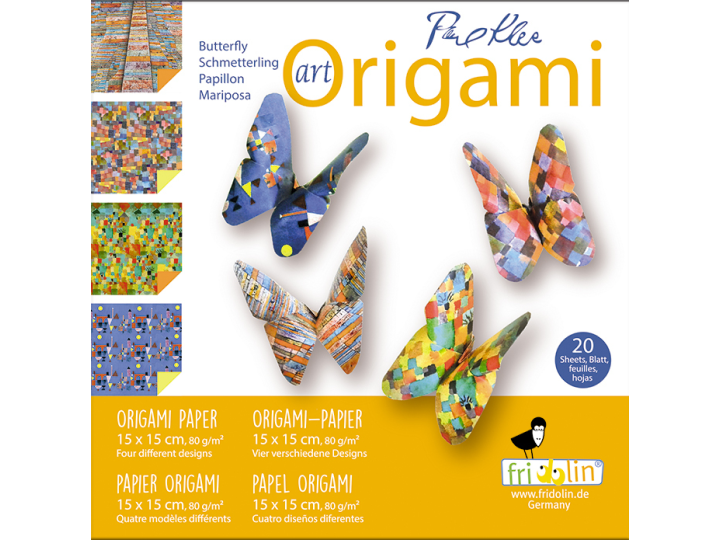 Origami Art Paul Klee (Butterfly)