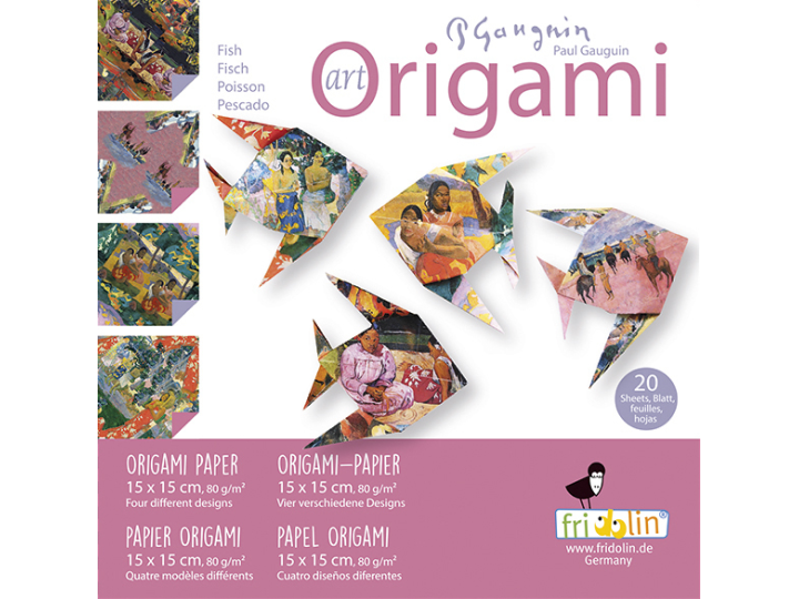 Origami Art Paul Gauguin (Fish)