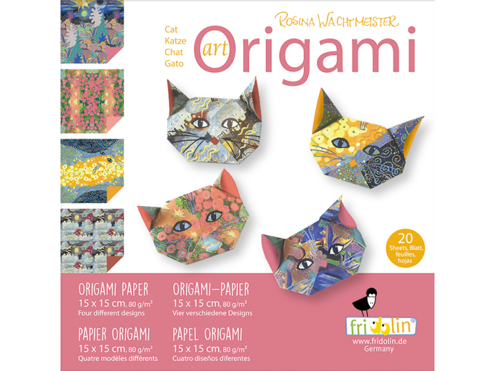 Origami Art Rosina Wachtmeister (Cat Face)