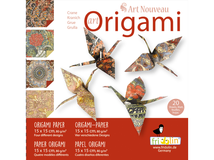 Origami Art Art Nouveau (Cranes)