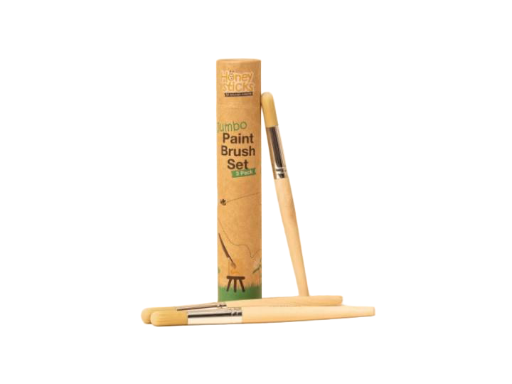 Honey Sticks Jumbo Paint Brush 3pk