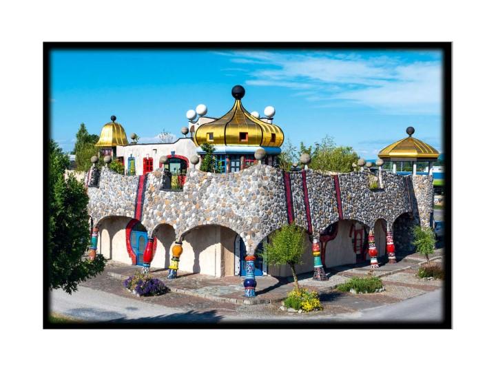 Hundertwasser Architecture Card Market Hall 045