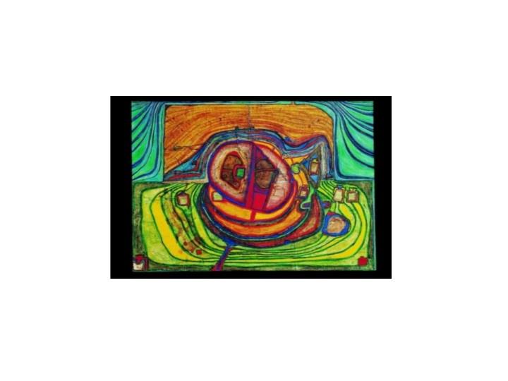 Hundertwasser Matte Art Card - Heart of Revolution (409)