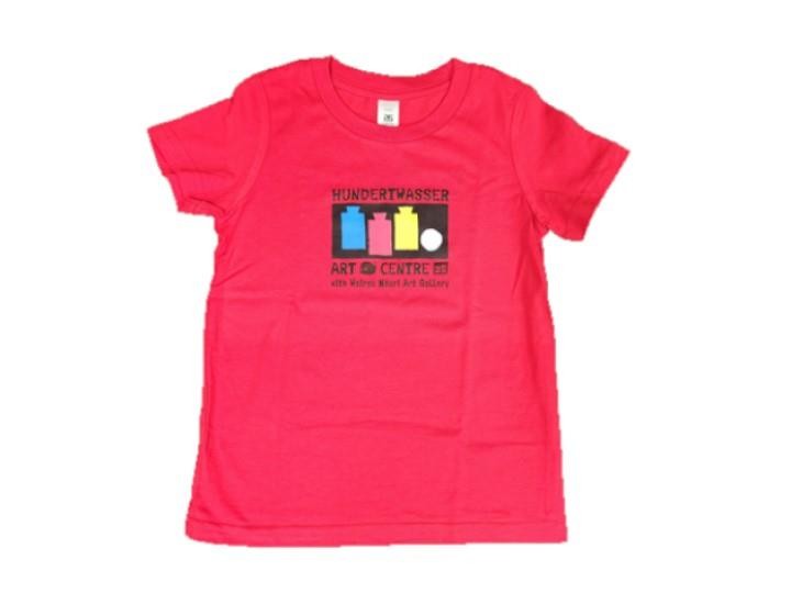 Hundertwasser Art Centre Child Shirt Red