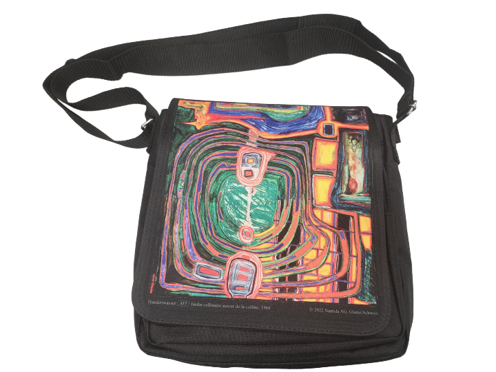 Hundertwasser Shoulder Bags Jardin Collinaire (457)