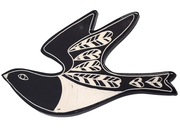 Borrowed Earth - Kereru Sgraffito (A)